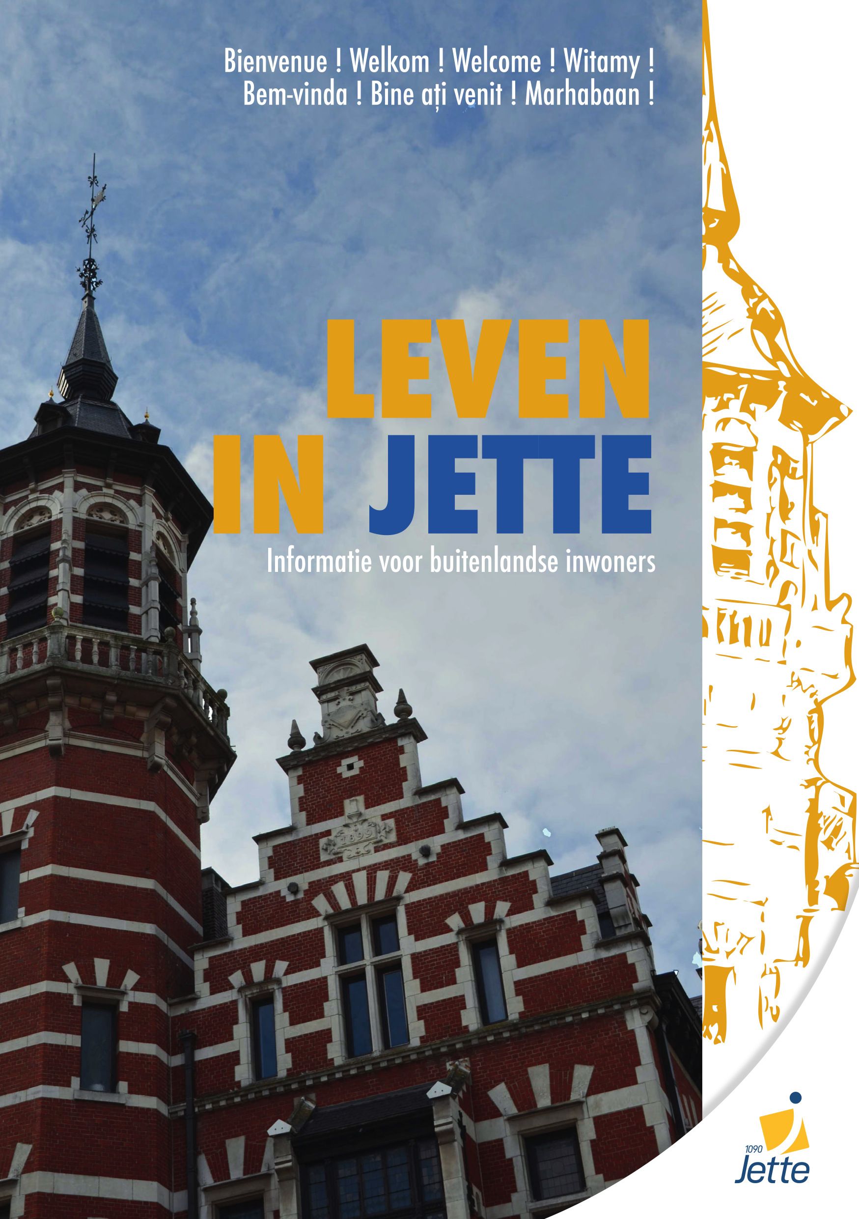 Couverture de la brochure 'Je vis à Jette' NL